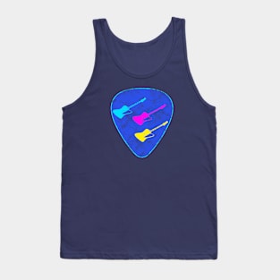 Retro 80s Guitars Tank Top